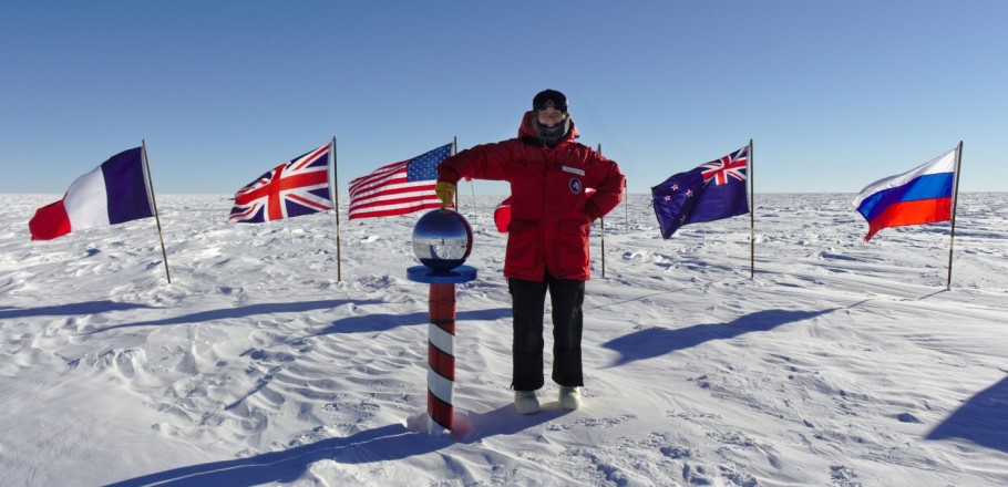 Raffi at South Pole